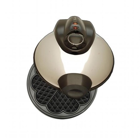 FinishingTouch Eco Friendly Heart Shape 8 inch Waffle Maker -